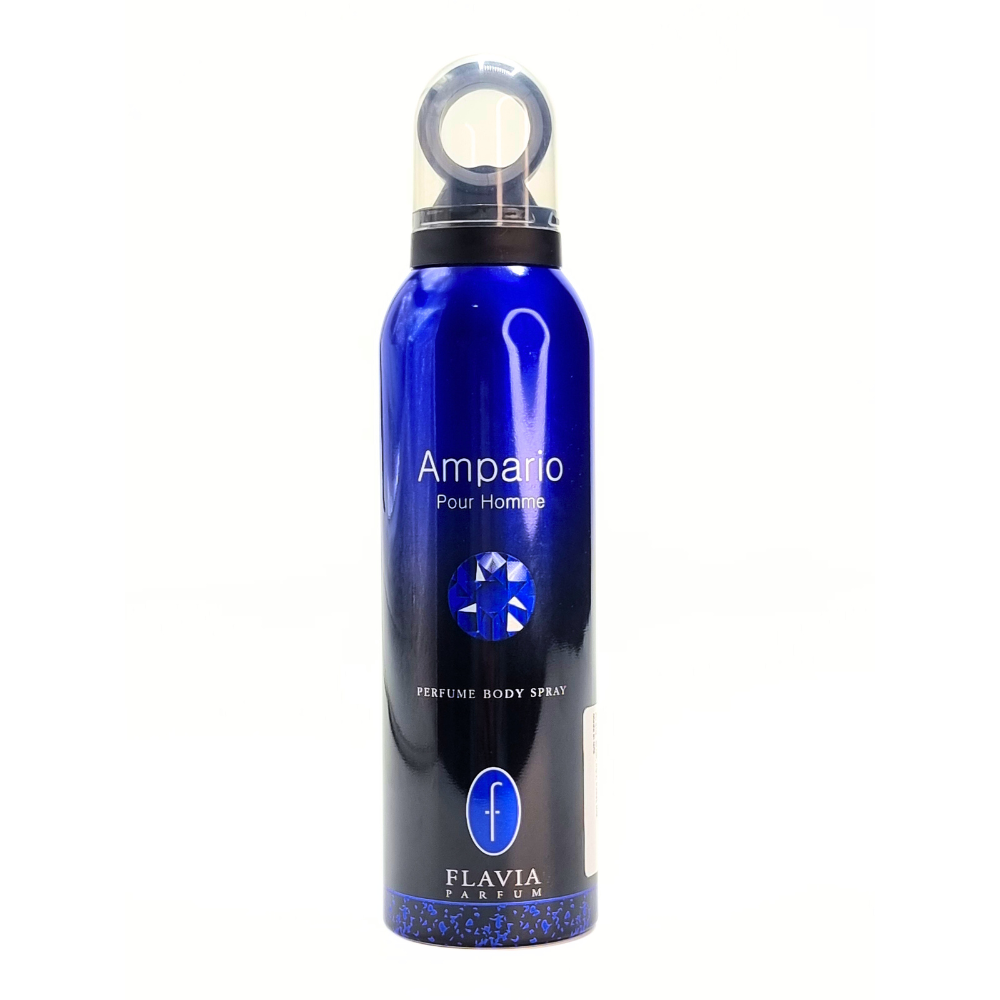 🎁 Flavia Ampario Pour Homme Perfume Body Spray 200ml (Discount)