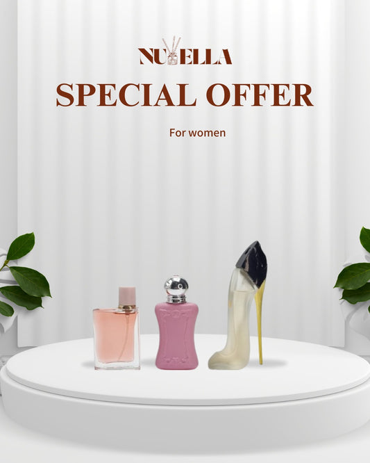 Burberry her 30ml + Delina 30ml + Good girl 30ml