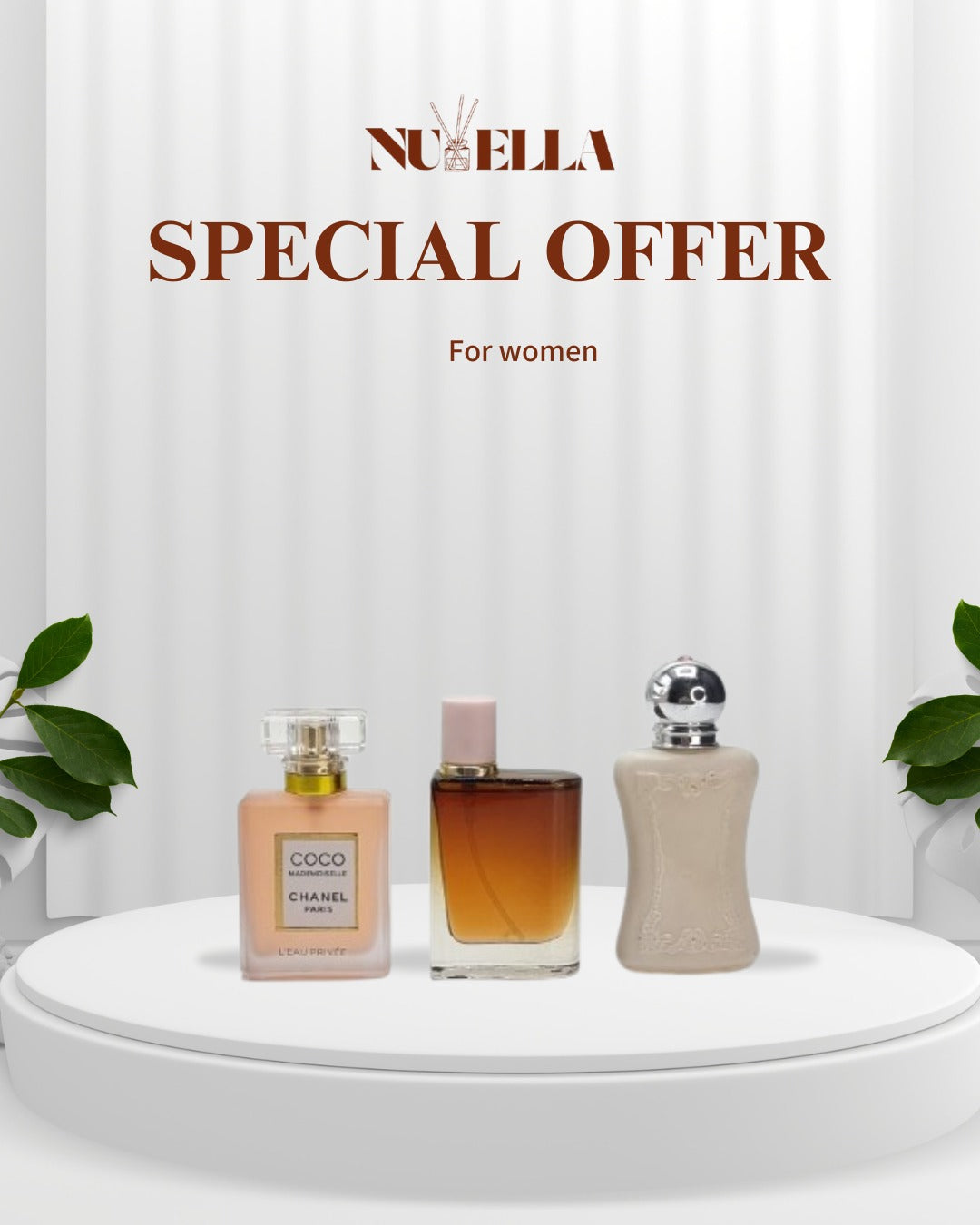 Coco 30ml + Burberry 30ml + Delina 30ml