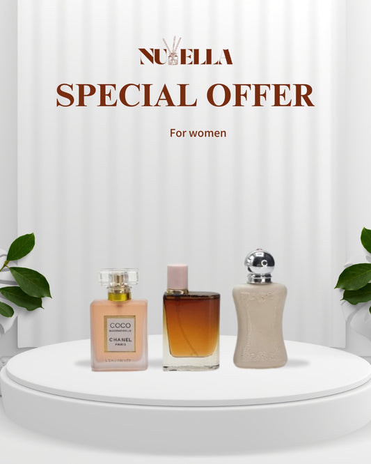 Coco 30ml + Burberry 30ml + Delina 30ml