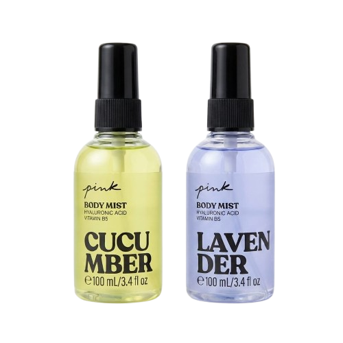 Pink Body Mist ( Cucumber - Lavender) 2 x100ml