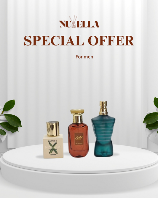 Jean Paul 30ml + Mousuf 30ml + Nishane 30ml