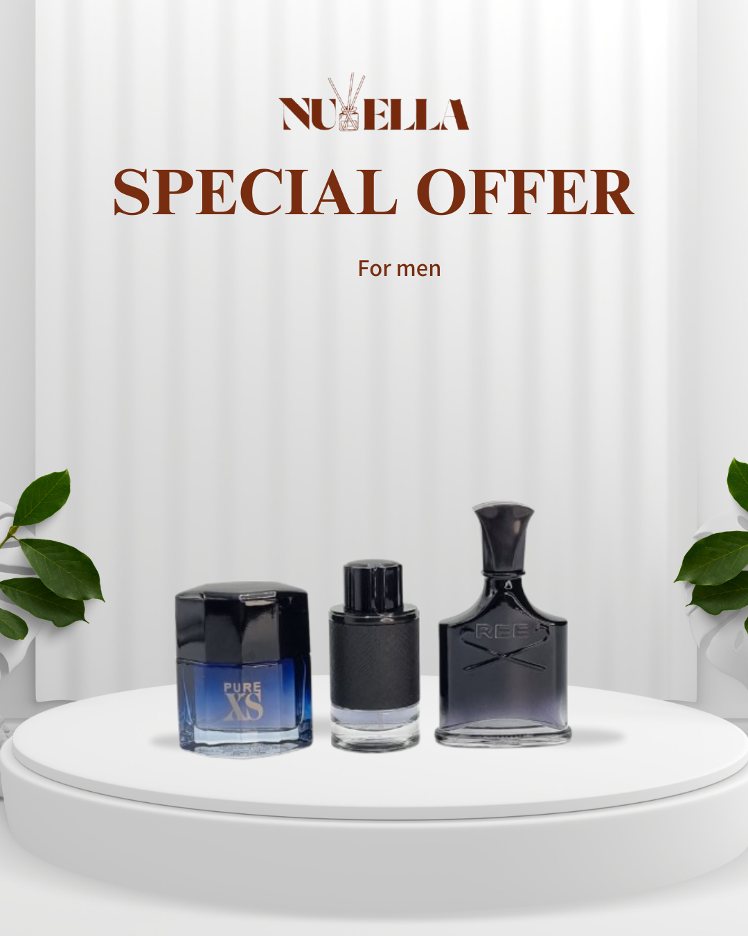 Montblanc 30ml + Pure XS 30ml + Creed Aventus 30 ml