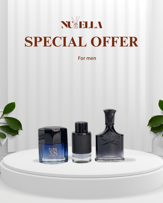 Montblanc 30ml + Pure XS 30ml + Creed Aventus 30 ml