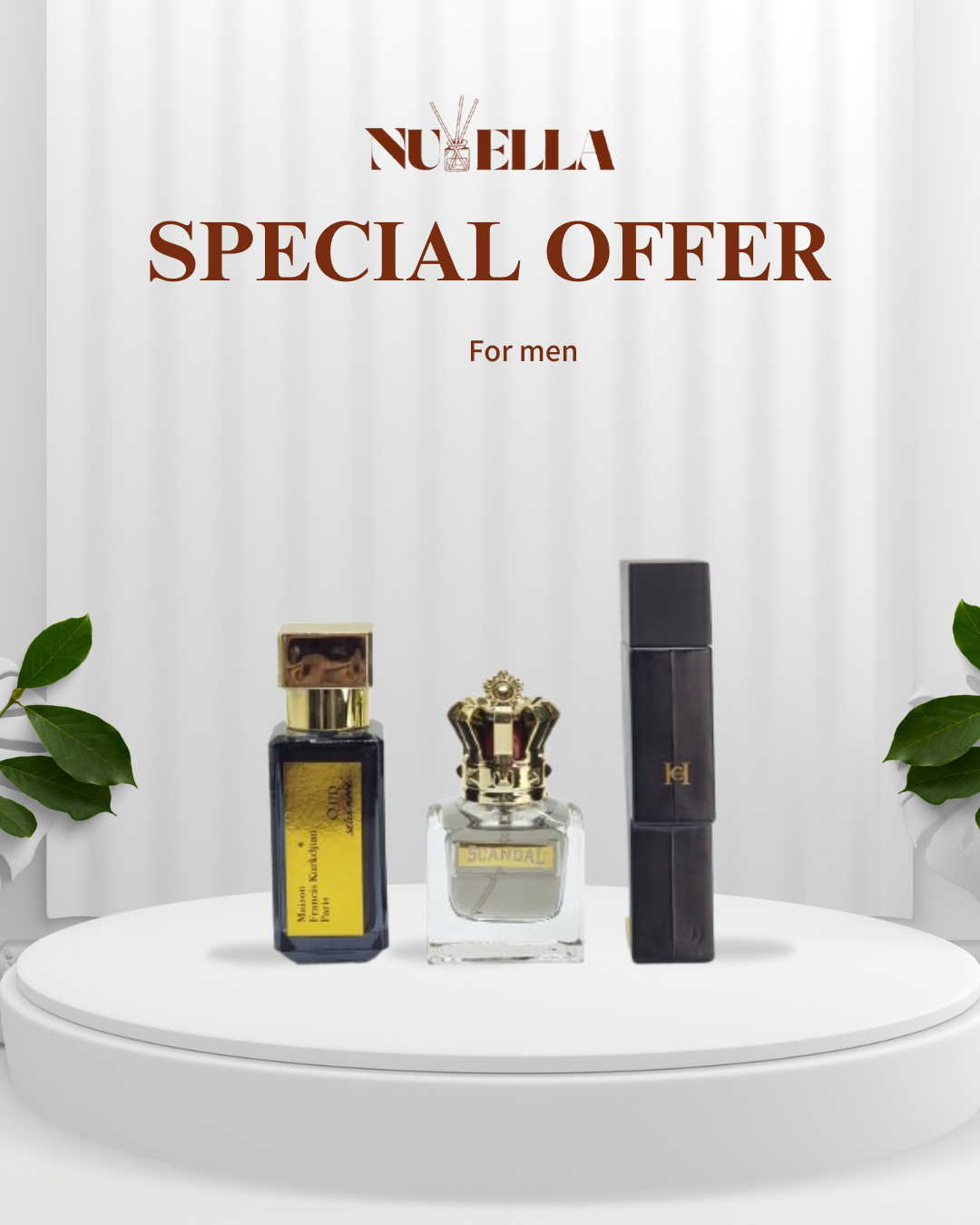 Bad Boy 30ml + Scandal 30ml + Baccarat Rouge 30ml