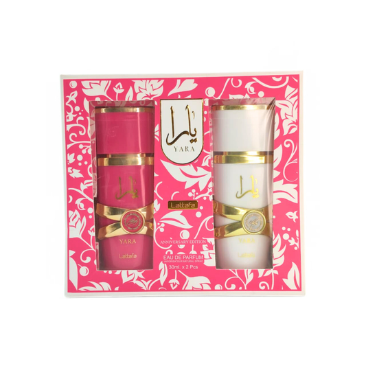 Lattafa Yara – Anniversary Edition (2 × 30ml Eau de Parfum)