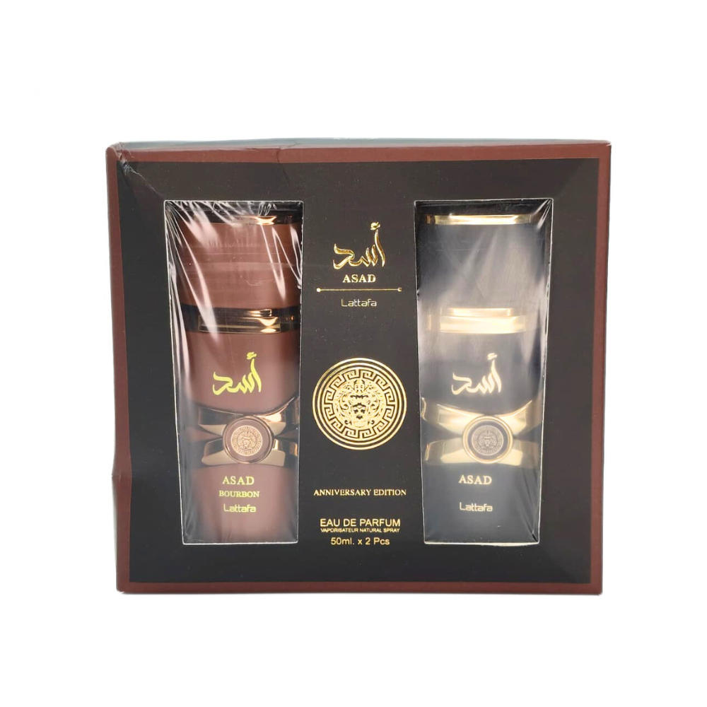 Lattafa Asad Anniversary Edition – Duo Set (2 × 50ml Eau de Parfum)