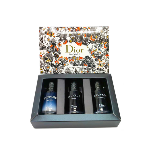 Dior Sauvage Gift Set 3 x 40ml