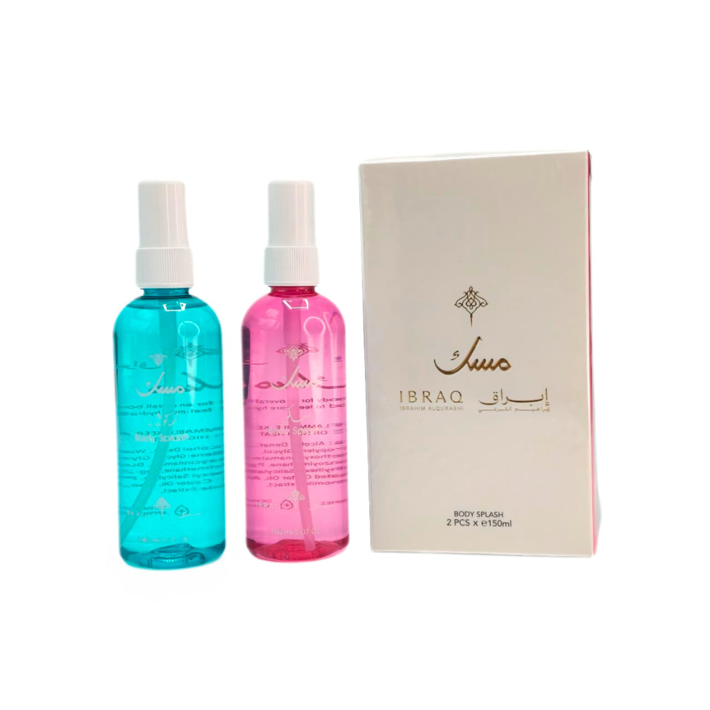 IBRAQ Body Splash Set – 2 x 150ml By Ibrahim Al Qurashi