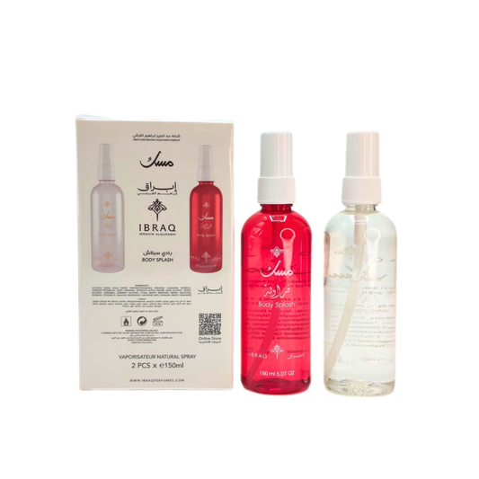 IBRAQ Body Splash Set – 2 x 150ml By Ibrahim Al Qurashi