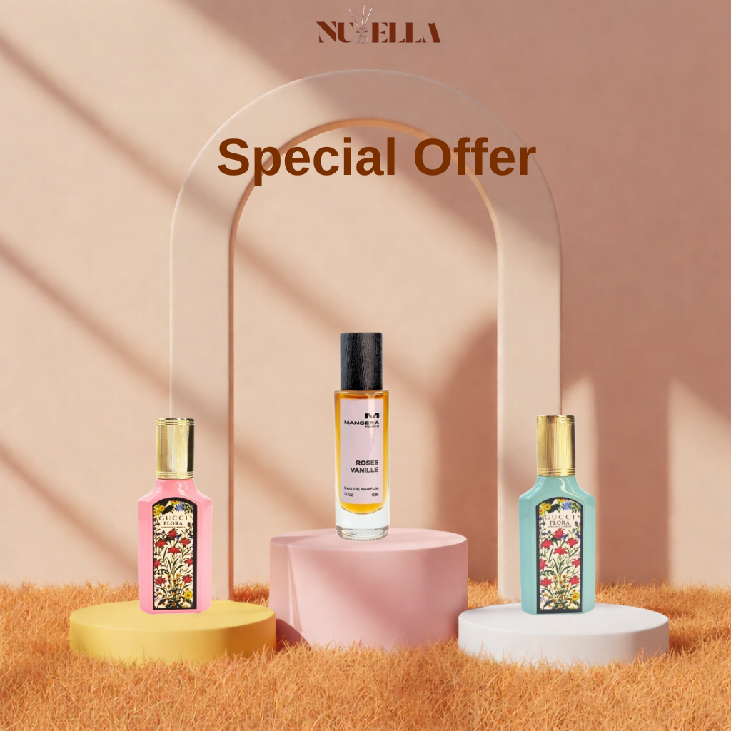 Gussi Flora 30 ml + Mansira 30 ml + Gussi Flora 30 ml