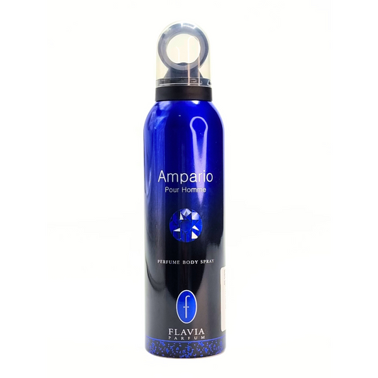 🎁 Flavia Ampario Pour Homme Perfume Body Spray 200ml (Discount)