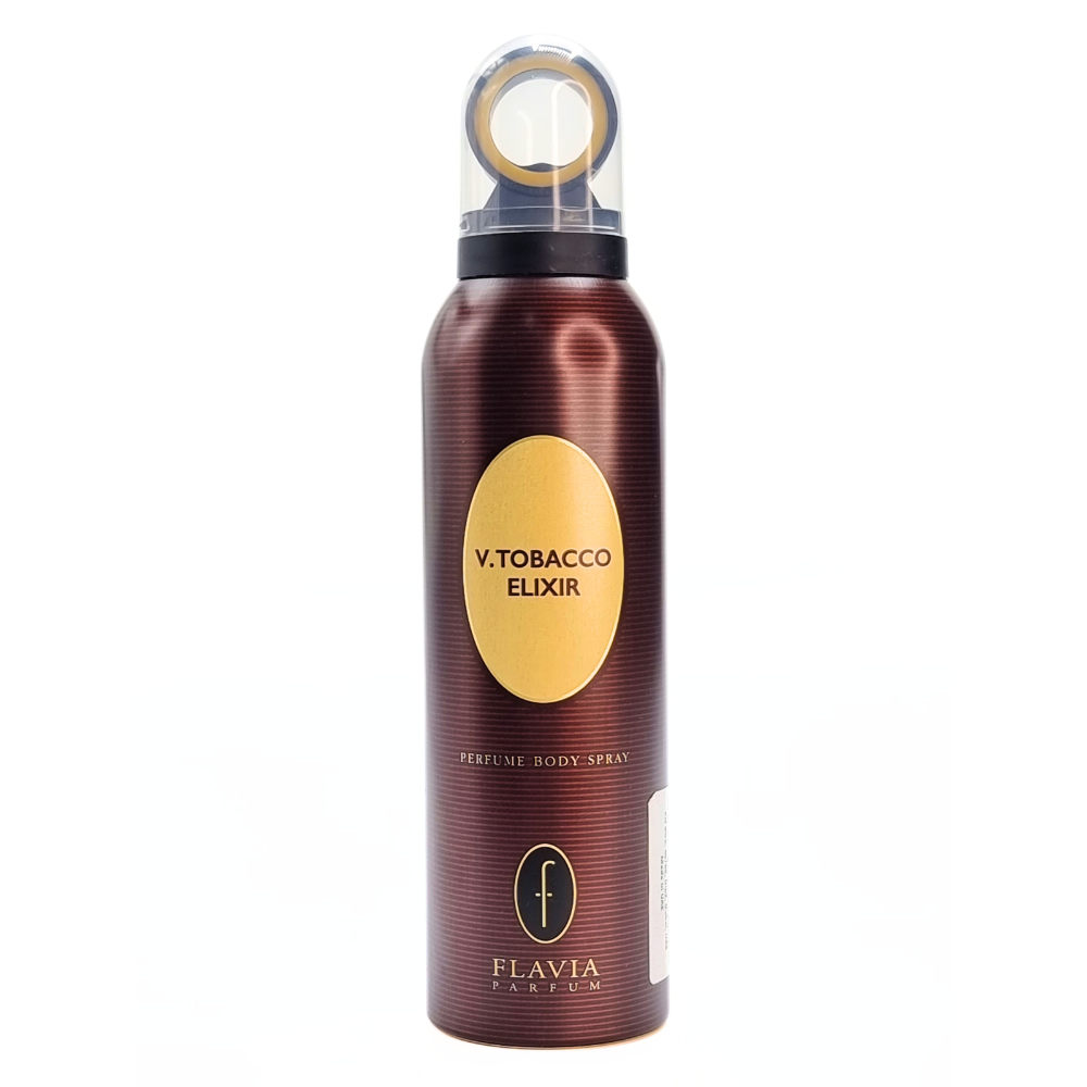 🎁 Flavia V. Tobacco Elixir Perfumes Body Spray 200ml (Discount)