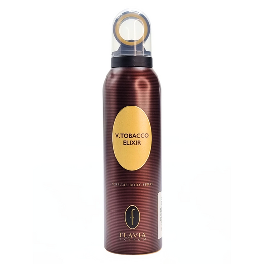 🎁 Flavia V. Tobacco Elixir Perfumes Body Spray 200ml (Discount)