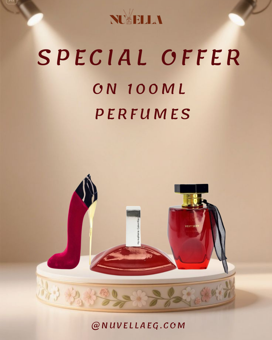 Good Gril 100ml + Euphoria 100ml + Very Sexy 100ml