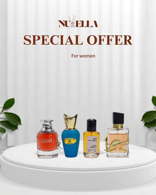 Scandal 30ml + Eirbapoura 30ml + Mansira 30ml + Libra 30ml