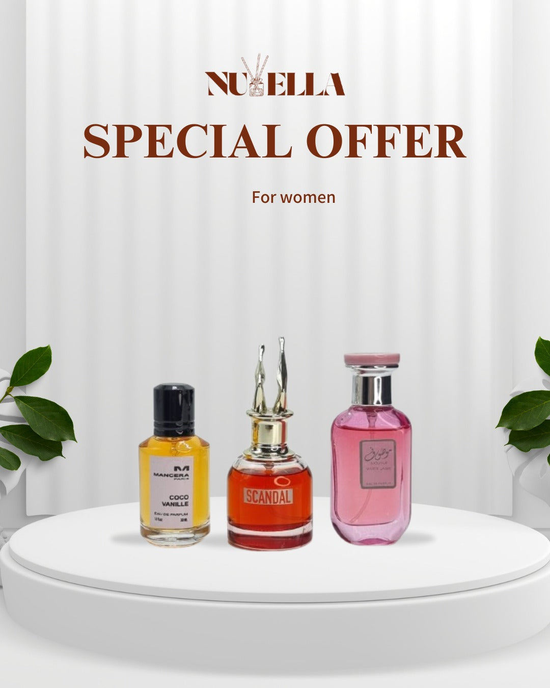 Mancera 30ml + Scandal 30ml + Mousuf 30ml