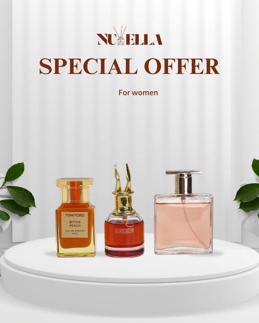 Tom Ford 30ml + Scandal 30ml + Lncom idol 30ml