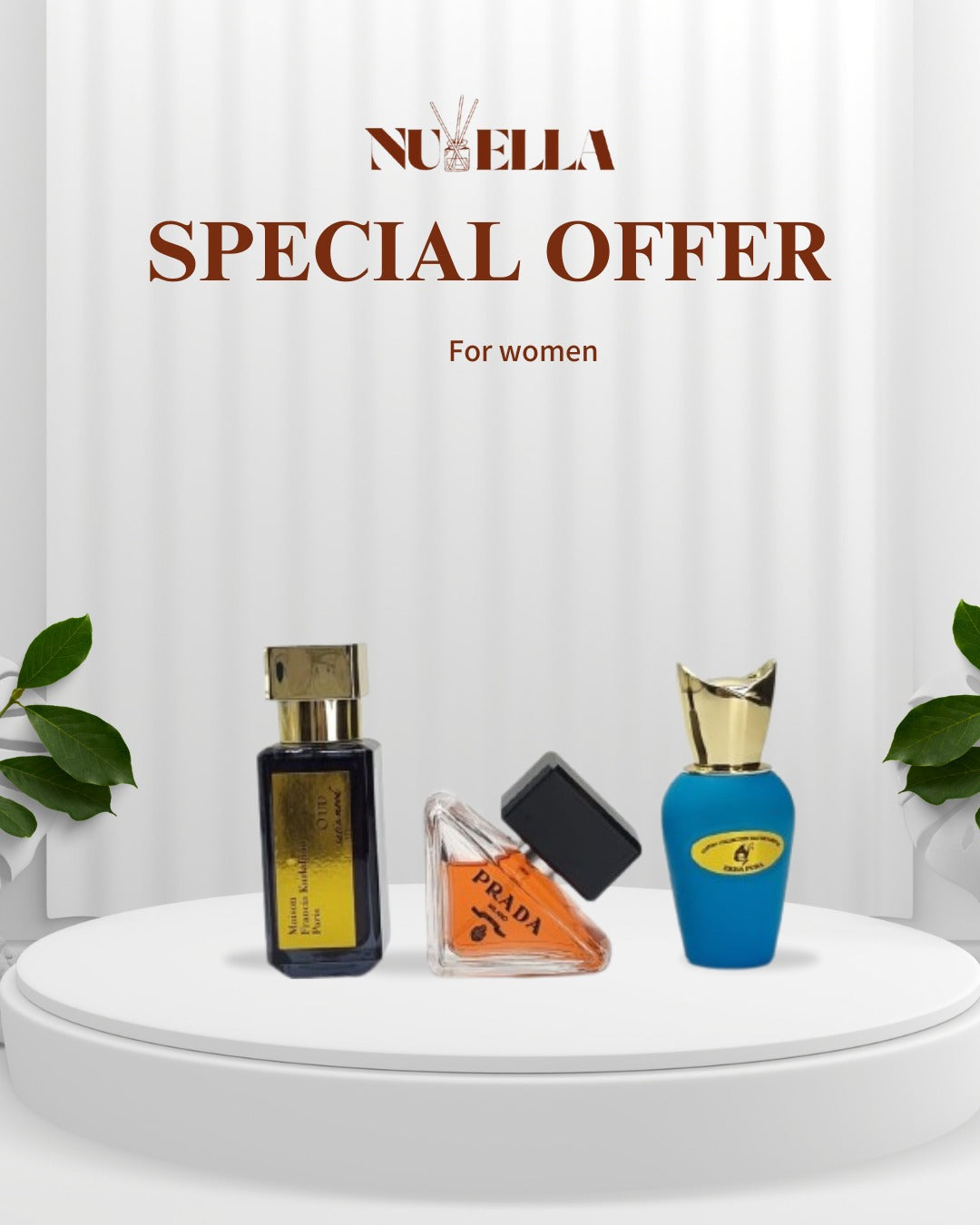 Satin Mood 30ml + Prada 30ml + ErbaPura 30ml