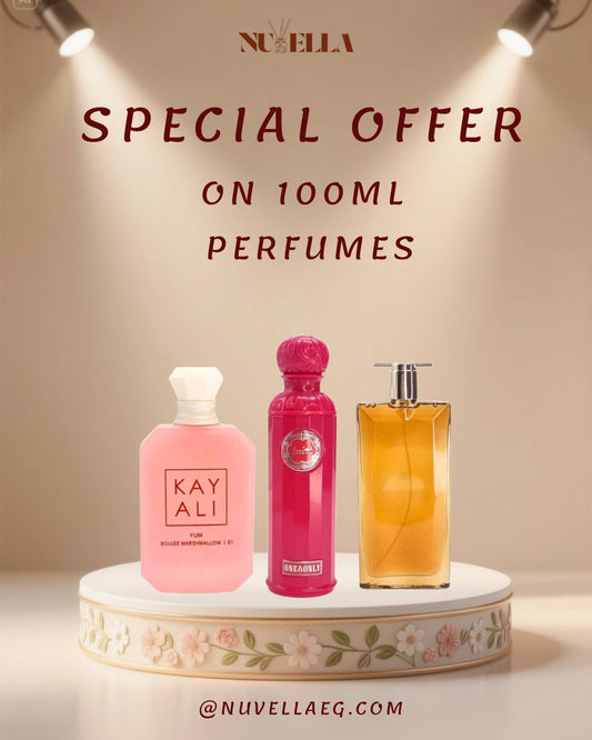 Kayali Yum 100ml + Gissah One & Only 100ml + Hermès Terre 100ml