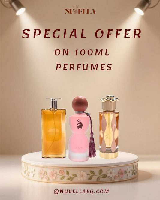 Lattafa Tareeq 100ml + Sense by Laverne  100ml + Hermès Terre 100ml