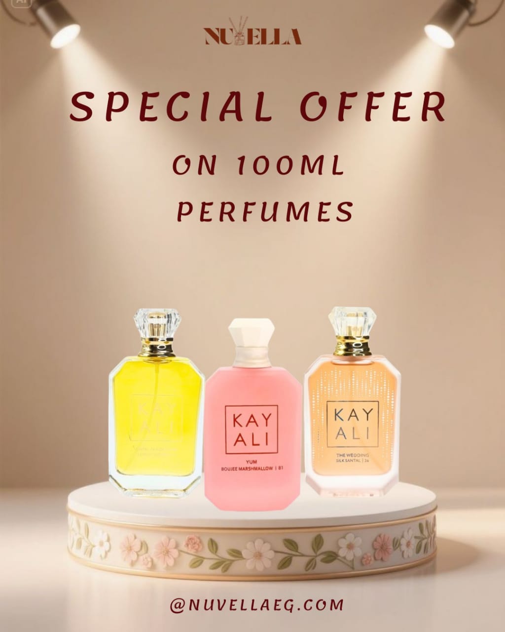 KAYALI Yum 100ml + KAYALI Vanilla Coco 100ml + KAYALI  Wedding Silk 100ml