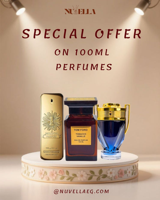 1 Million 100ml + Tom Ford 100ml + Invictus Perfume Rabanne 100ml