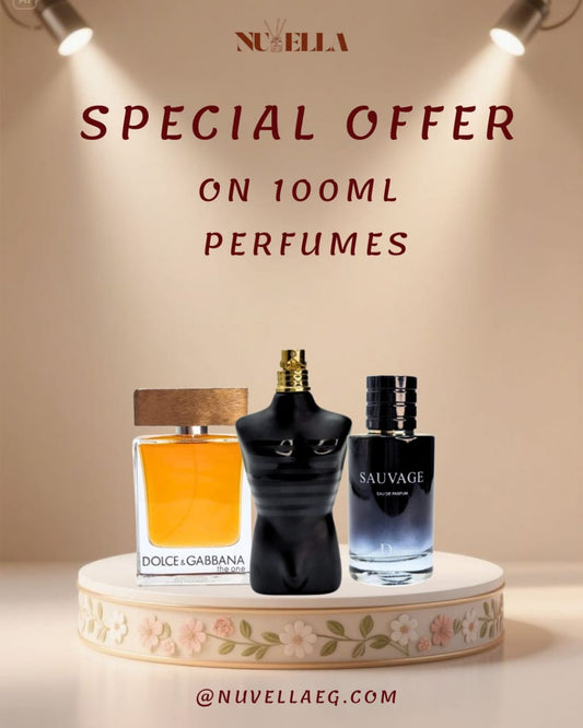 Dolce & Gabbana The One 100ml + Jean Paul Gaultier Le Male 100ml + Dior Sauvage 100ml