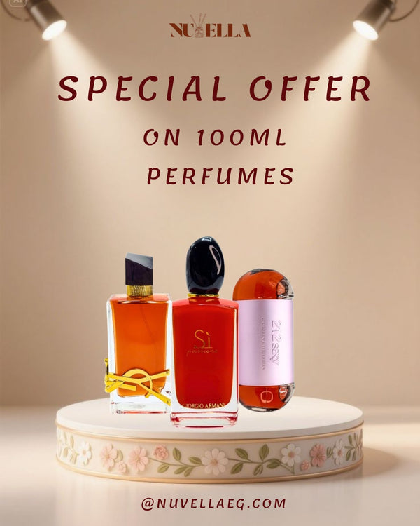 Libre Intense 100ml + Sì Passione by Giorgio Armani 100ml + 212 Sexy by Carolina Herrera 100ml