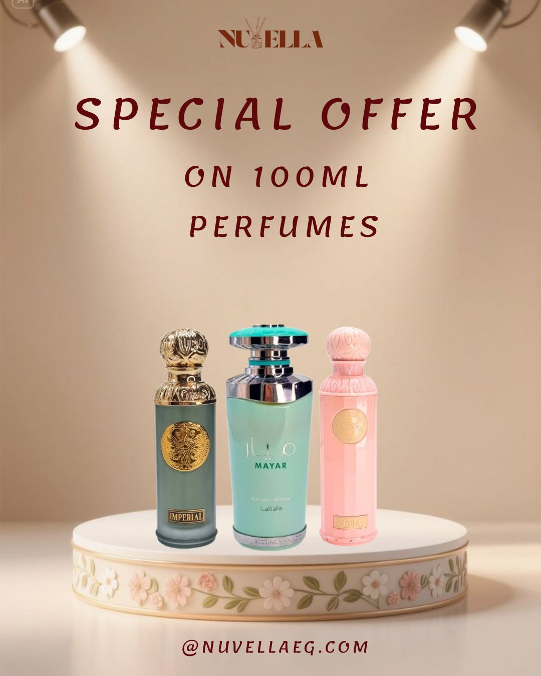 Lattafa Mayar Natural Intense 100ml + Gissah Sora 100ml + Imperial Oriental Woody 100ml