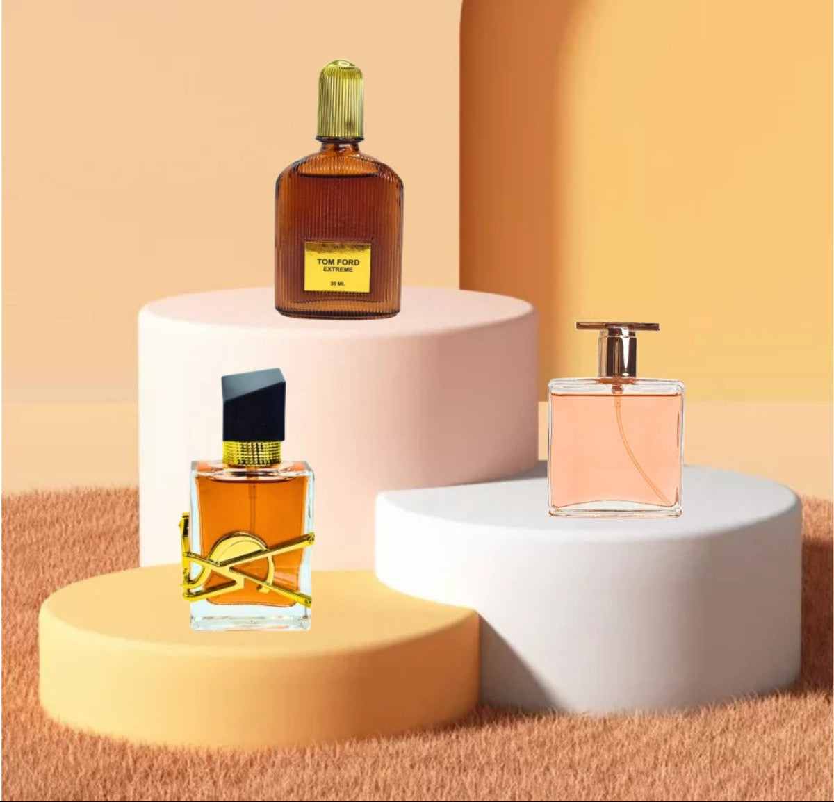 Libre Intense 30ml + Lancôme Idôle 30ml + Tom ford 30ml