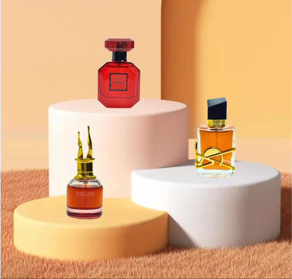 Victoria’s Secret 30ml + Scandal 30ml + Libre Intense 30ml