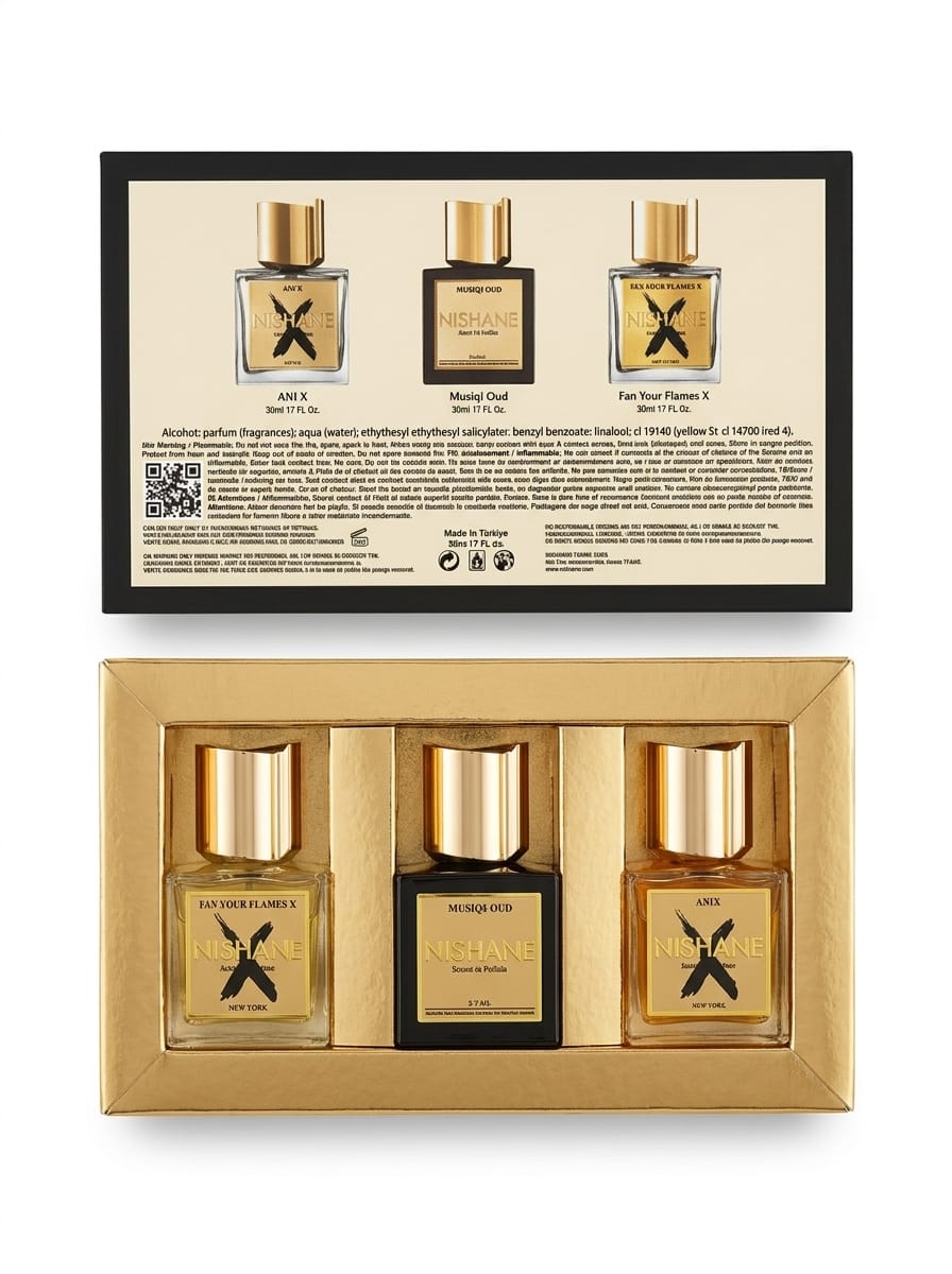 NISHANE Luxury Discovery Set – 3 × 30ml