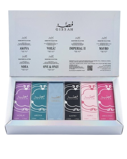 Gissah Legend of Valleys Set – 6 * 30ml
