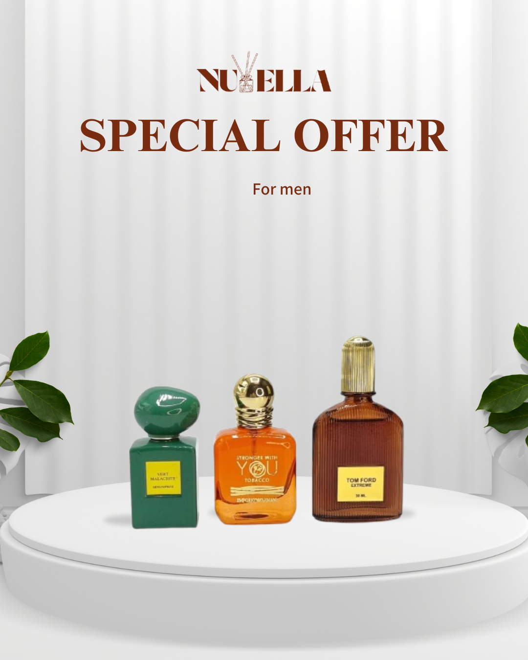 Tom Ford 30ml + You 30ml + Privé Vert Malachite 30ml