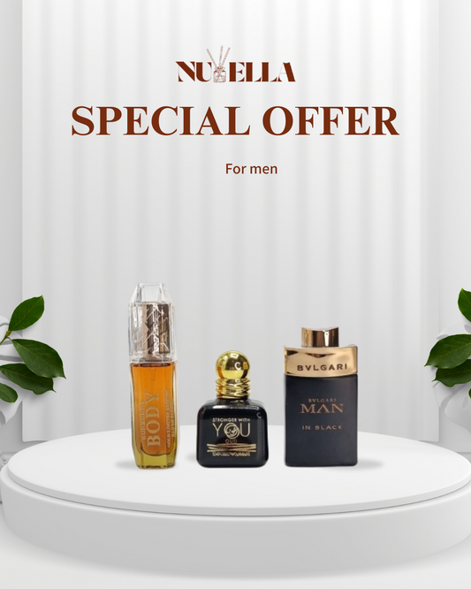 Bvlgari 30ml + Stronger 30ml + Burberry 30ml