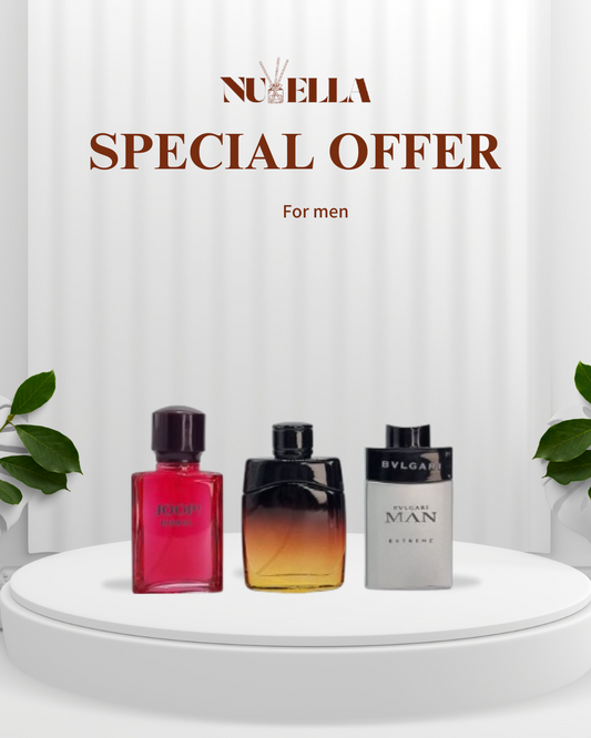 Joop! Homme 30ml + Montblanc 30ml + Bvlgari 30ml